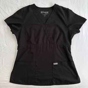 Black Grey’s Anatomy Scrub Top